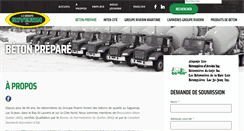 Desktop Screenshot of betongrouperiverin.com